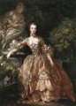 ポンパドゥール侯爵夫人の肖像 ロココ フランソワ・ブーシェ